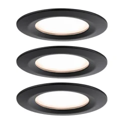 Paulmann Nova Plus Coin 3 stk IP44 2 700 K svart Sale