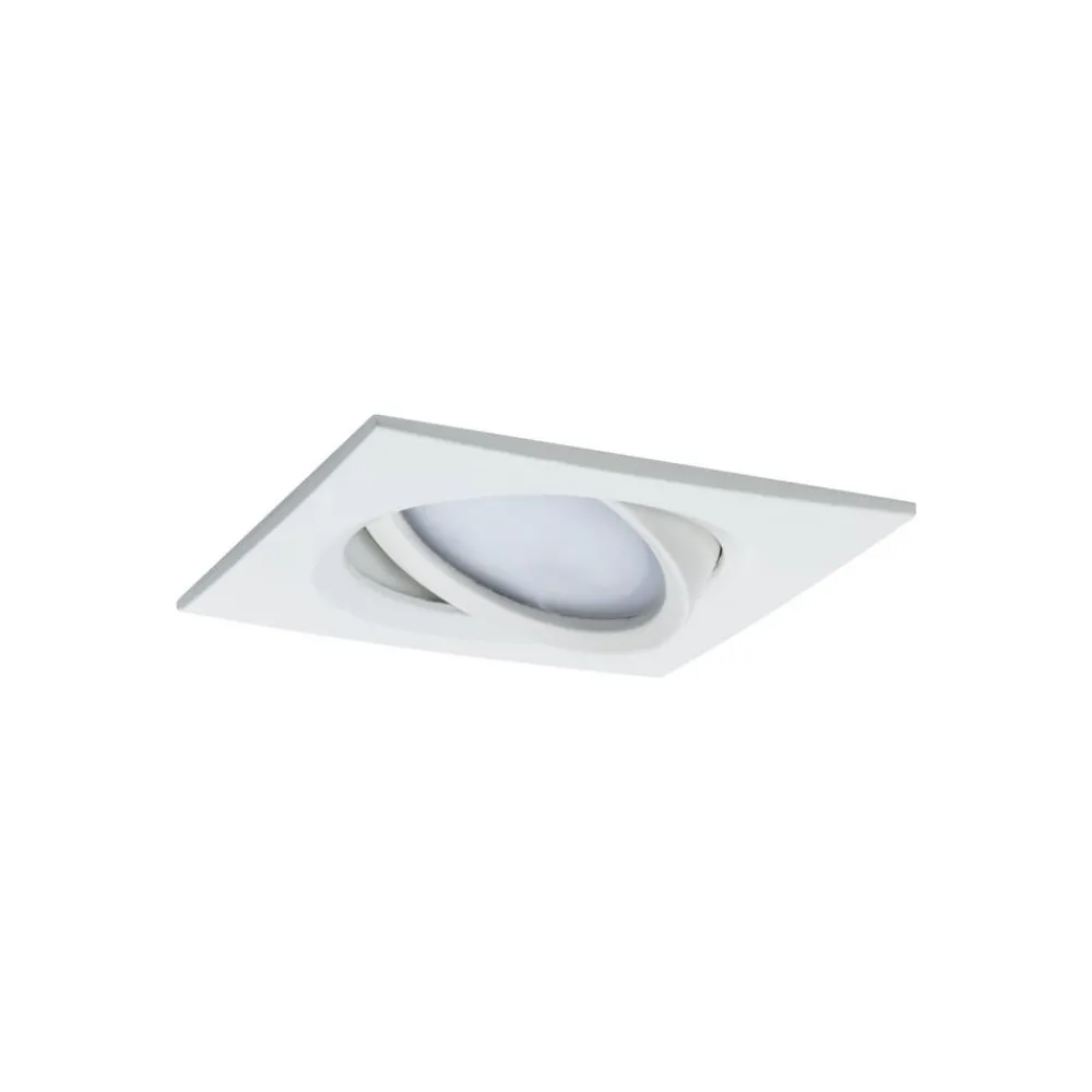 Paulmann Nova Plus 3stk LED-spot kantet, hvit| Downlights