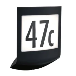 Paulmann Padea husnummerlampe vegg sensor 3 000 K