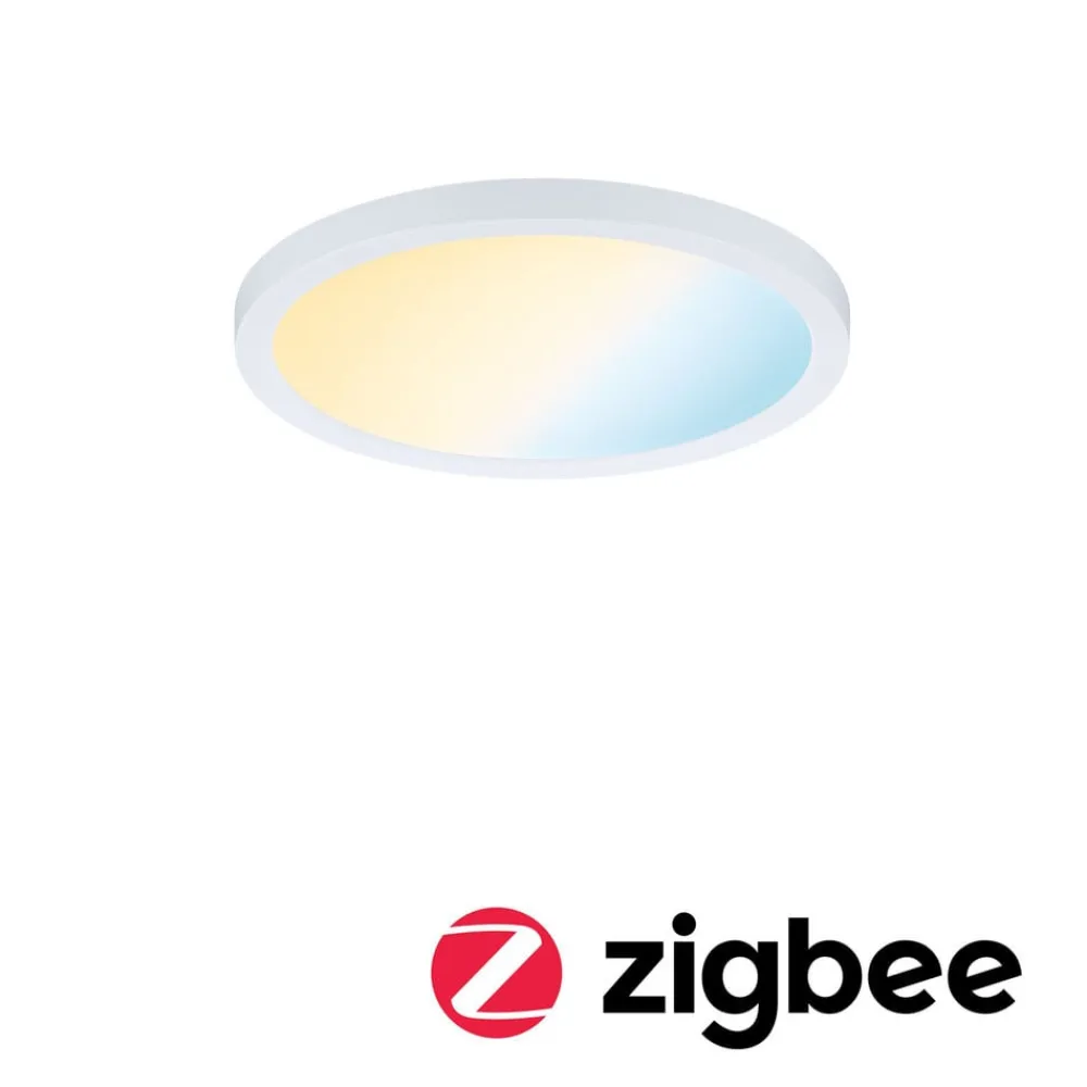 Paulmann panel Areo ZigBee CCT rund hvit 17,5 cm| Smarthus Belysning