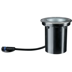 Paulmann Plug & Shine Innbyggingslampe 14cm 3000K 20°| Nedfelt Utebelysning