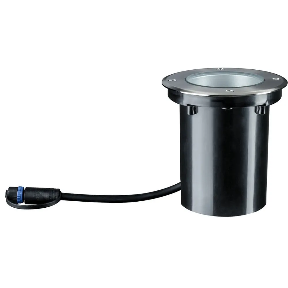 Paulmann Plug & Shine Innbyggingslampe 14cm 3000K 20°| Nedfelt Utebelysning