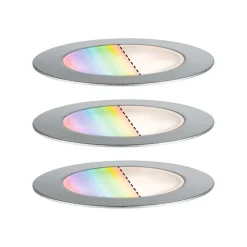 Paulmann Plug & Shine Innfelt spot Floor 3 RGBW ZigBee| Terrassebelysning|Nedfelt Utebelysning