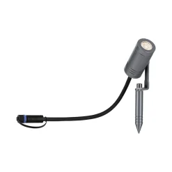 Paulmann Plug & Shine LED spot med jordspyd Radix Discount