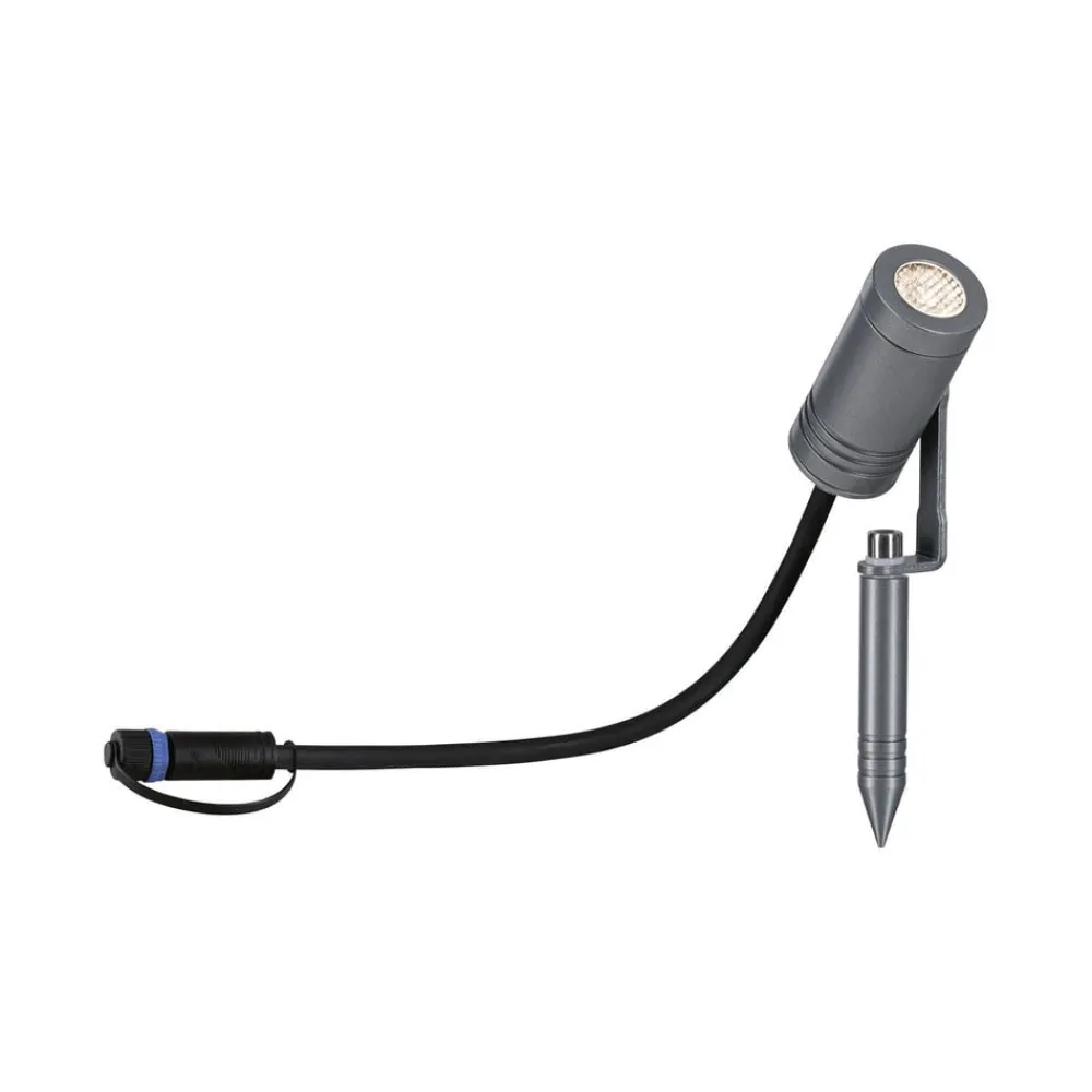 Paulmann Plug & Shine LED spot med jordspyd Radix Discount
