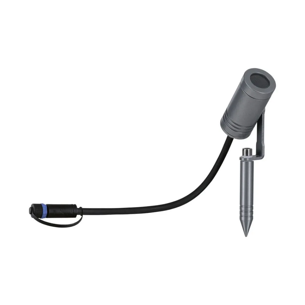 Paulmann Plug & Shine LED spot med jordspyd Radix Discount
