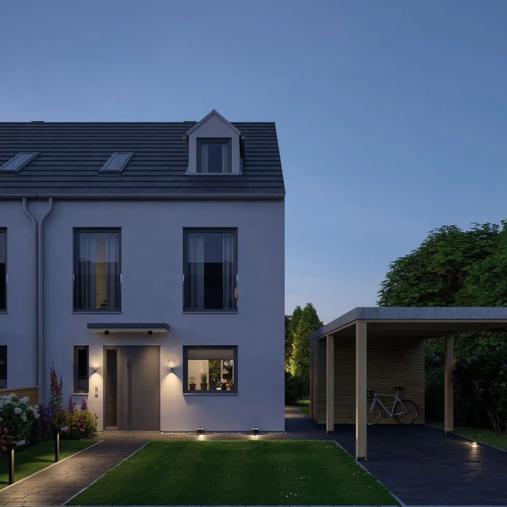 Paulmann Plug & Shine LED gulvlampe 93917 2x3W| Sokkellamper