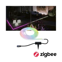 Paulmann Plug & Shine LED-stripe Neon 5 m, ZigBee, RGB, IP67 Online