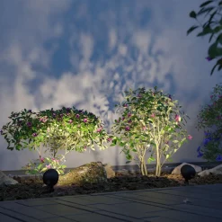 Paulmann Plug & Shine LED-spot Kikolo, 3 000 K, 60°, aluminium| Utespotter