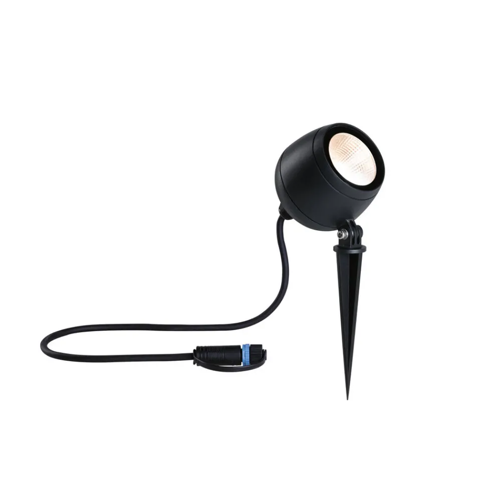 Paulmann Plug & Shine LED-spot Kikolo, 3 000 K, 20°, aluminium New