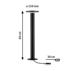 Paulmann Plug & Shine Plate LED-gatelampe 2,200K Sale