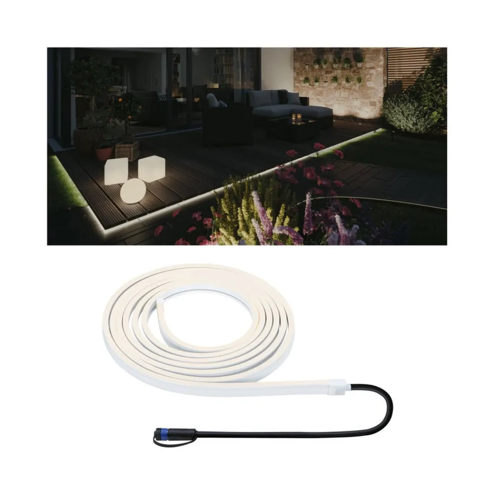 Paulmann Plug & Shine Smooth LED-stripe 3 000K 5 m| Dekorasjonsbelysning|Lysstriper