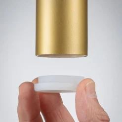 Paulmann Ravi pendelhylse E27, svart/matt gull| Pendellamper