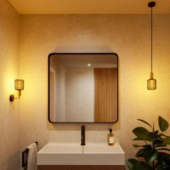 Paulmann Ravi pendelhylse E27, svart/matt gull| Pendellamper