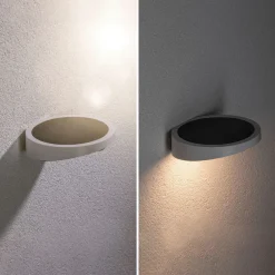 Paulmann Ryse hvit utendørs LED-sol-vegglampe Sale