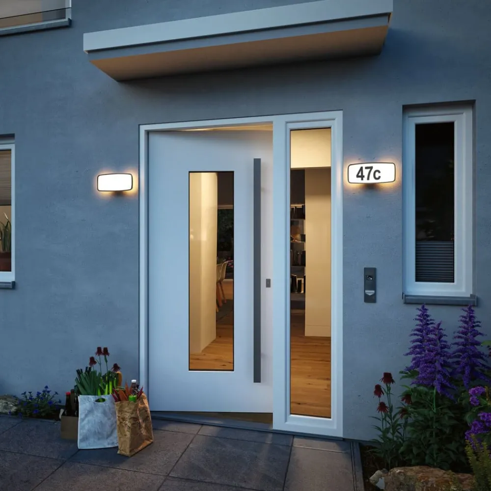 Paulmann Sheera LED-vegglampe ZigBee justerbar hvit| Vegglamper Med Sensor|Smarthus Utebelysning