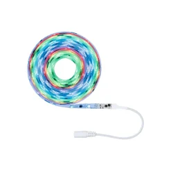 Paulmann SimpLED Motion LED-stripe-sett, 5 m fjernkontroll RGB| Lysstriper