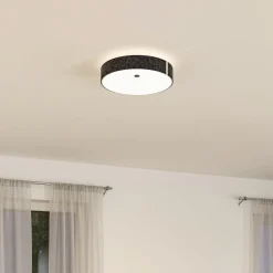 Paulmann Smart LED-taklampe Malika antrasitt Ø 40 cm filt| Smarthus Belysning