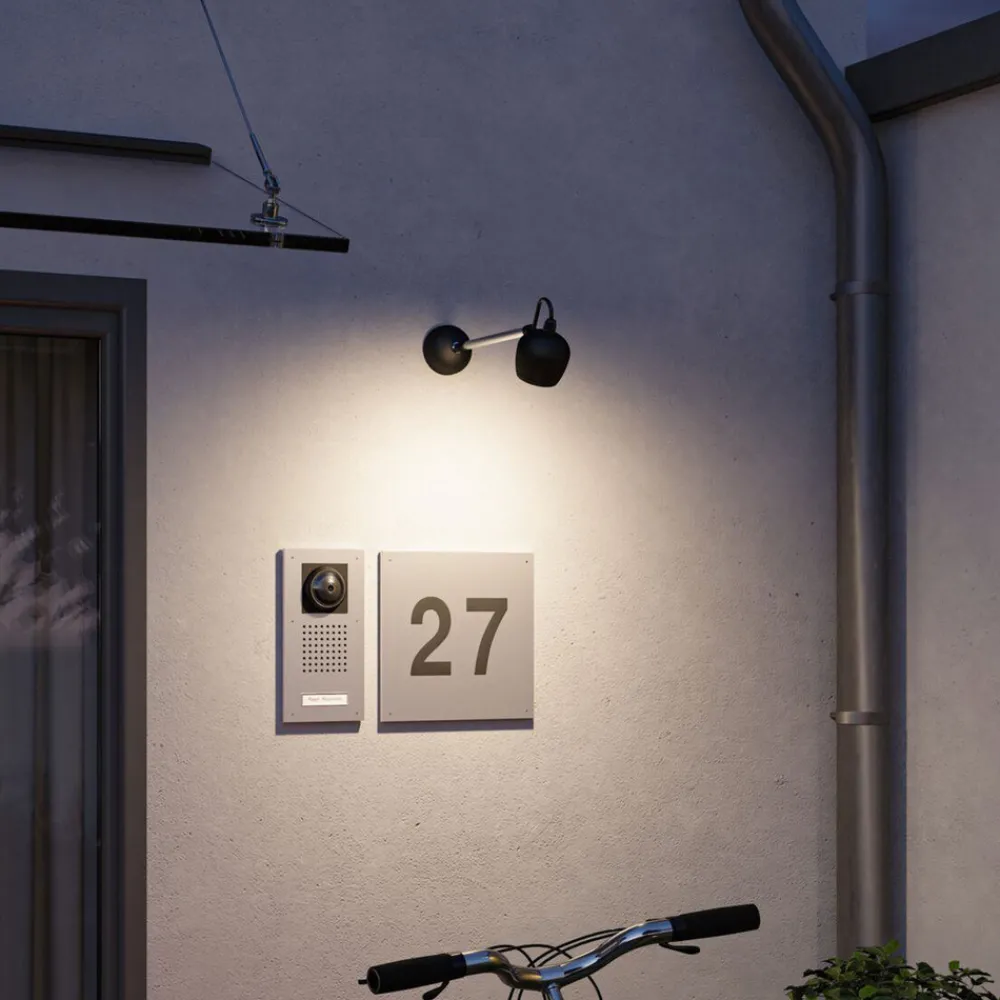 Paulmann Smart utendørs LED-vegglampe Kikolo, antrasitt CCT IP65 Clearance