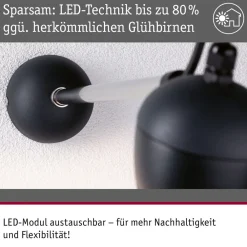 Paulmann Smart utendørs LED-vegglampe Kikolo, antrasitt CCT IP65 Clearance