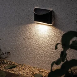 Paulmann solcelledrevet vegglampe Elliot batteri| Kommersiell Utebelysning|Led-Utendørs