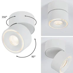 Paulmann Spircle LED-downlight matt hvit Discount