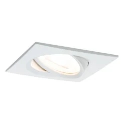 Paulmann Spot Nova firkantet, sving-/dimbar, hvit Online