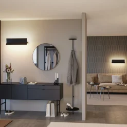 Paulmann Stine LED-vegglampe, ZigBee, CCT, svart Best