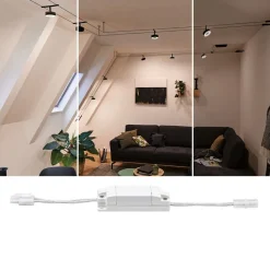 Paulmann 3-trinns dim CorDuo-vaiersystem hvit| Dimmer, Lysstyring|Tilbehør