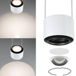 Paulmann URail Aldan LED-pendel, hvit Best