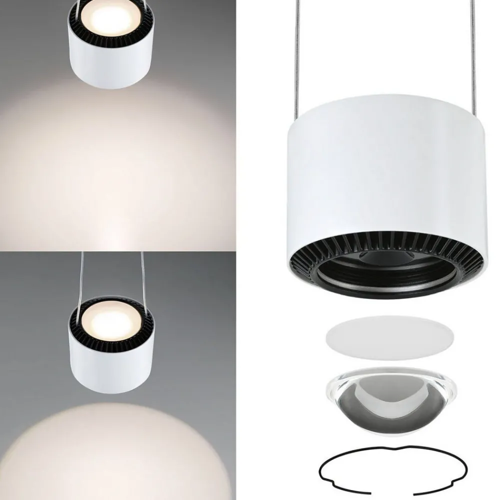 Paulmann URail Aldan LED-pendel, hvit Best