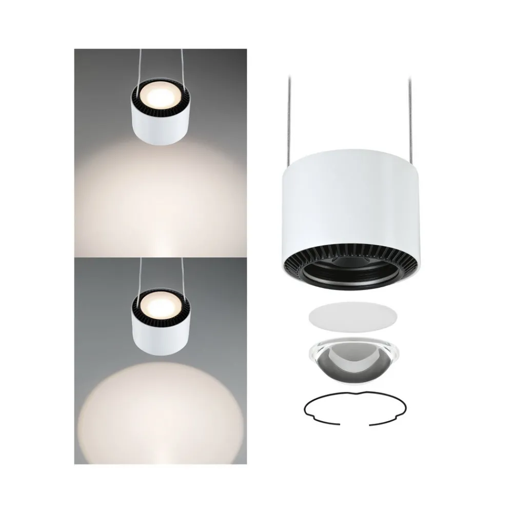 Paulmann URail Aldan LED-pendel, hvit Best