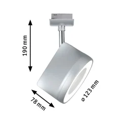 Paulmann URail Arena LED-spot dimbar krom 4 000 K Clearance