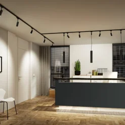 Paulmann URail Catalejo LED-pendellampe matt svart| Skinnesystem