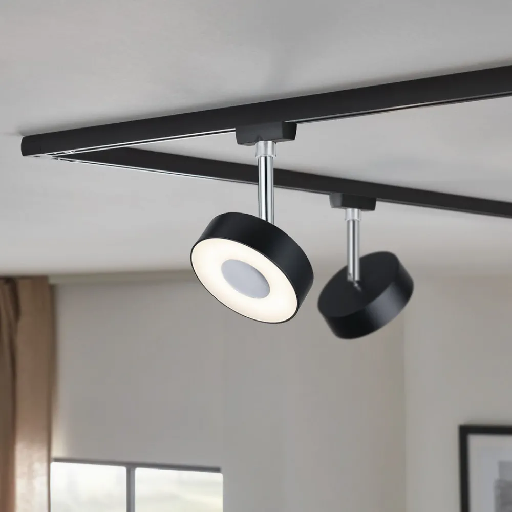 Paulmann URail Circle spot 3-trn dim 3 000 K svart