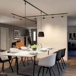 Paulmann URail Circle spot 3-trn dim 3 000 K svart