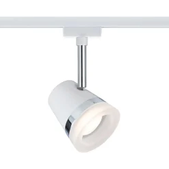 Paulmann URail Cone spot, hvit/krom Best
