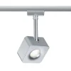 Paulmann URail Cube LED-spot dimbar 2 700 K krom| Skinnesystem