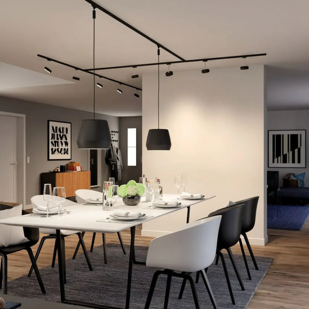 Paulmann URail 2Easy Basic Pendel, svart matt| Skinnesystem