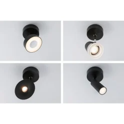 Paulmann URail enkelspotmating matt svart