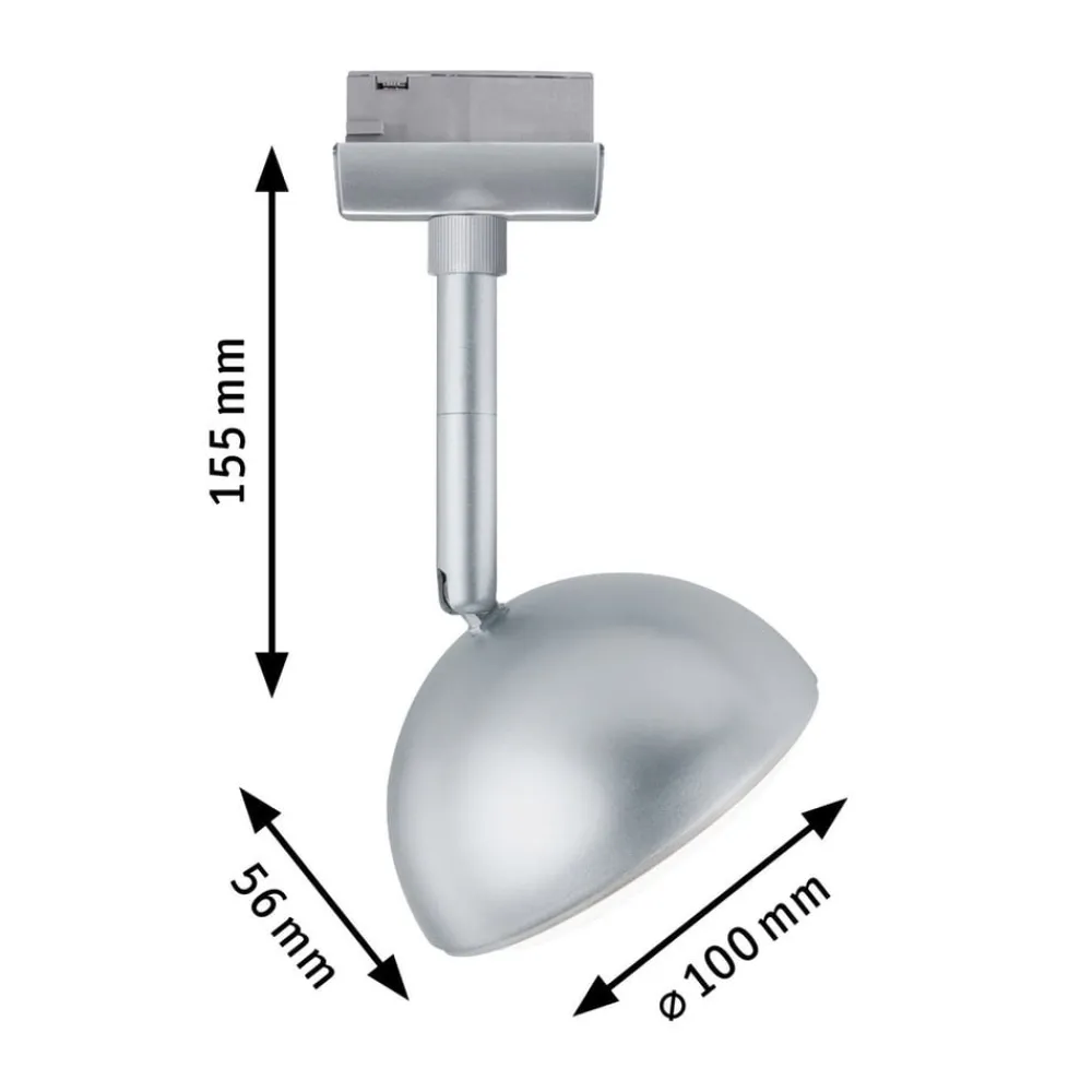 Paulmann URail Hemi LED-spot 3 000 K krom| Skinnesystem