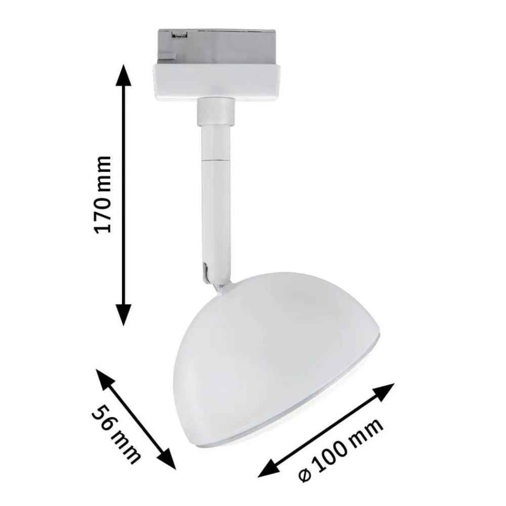 Paulmann URail Hemi LED-spot 3 000 K hvit Online