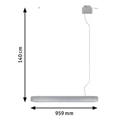 Paulmann URail hengelampe Barre krom, linkbar Outlet
