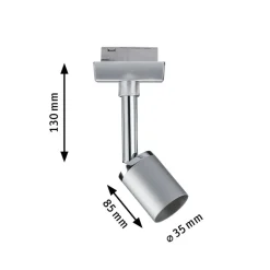 Paulmann URail II spot, matt krom Sale