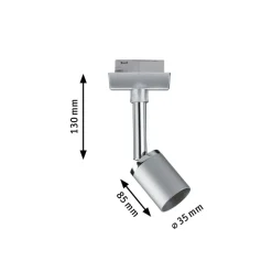 Paulmann URail II spot, matt krom Sale