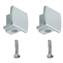 Paulmann URail kapp 2er-sett matt krom New