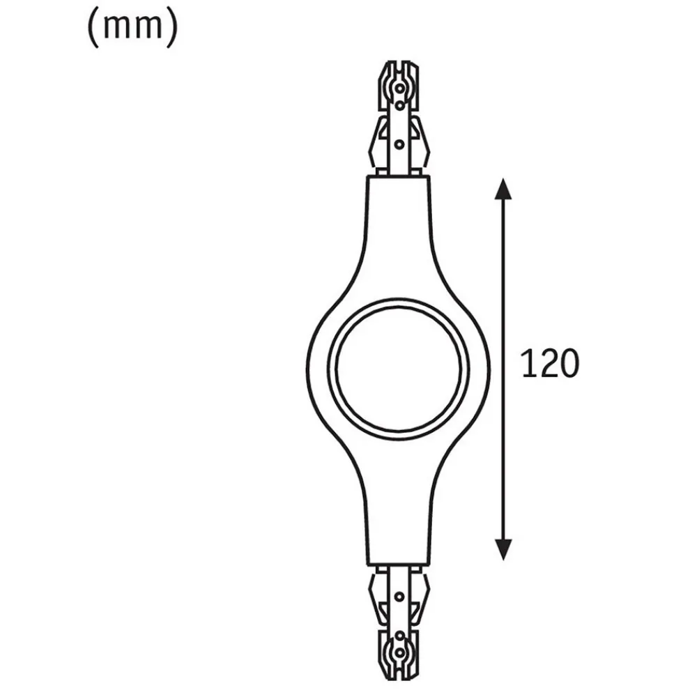 Paulmann URail langsgående kont LED-lampe 827 hvit Hot