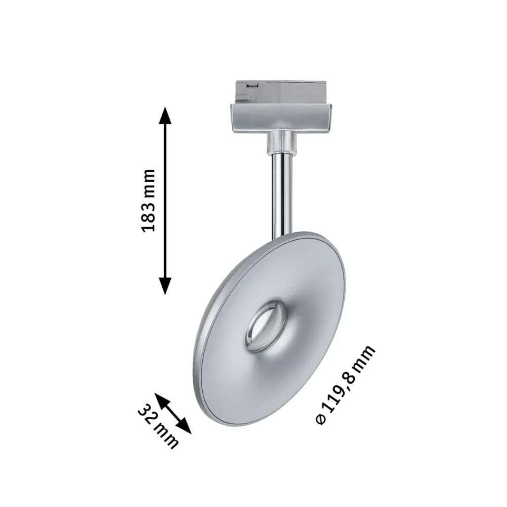 Paulmann URail LED-spot Eye krom matt| Skinnesystem