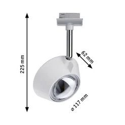 Paulmann URail LED-spot Sabik matt krom, dimbar Discount