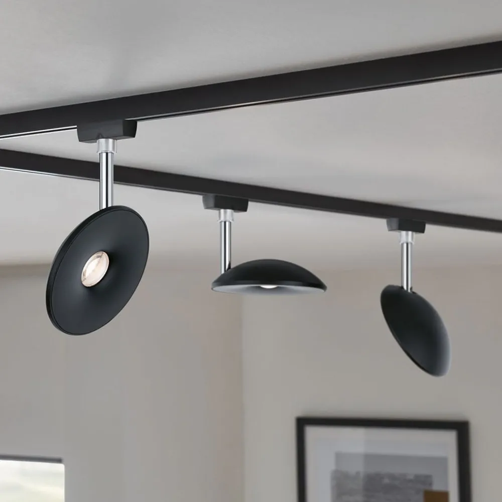 Paulmann URail LED-spot Sphere 2 700K svart| Skinnesystem